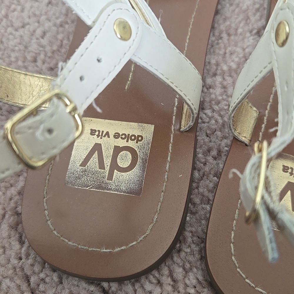 Dolce Vita Dustin Sandals In Bone Stella, Size 9.5 - Picture 9 of 9